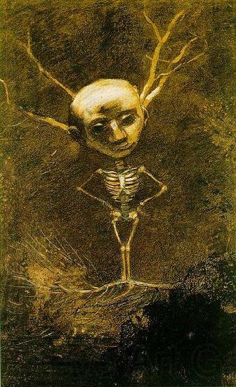 Odilon Redon Spirit of the Forest, Norge oil painting art